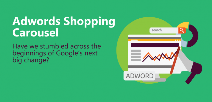 Google Shopping Ads Carousel – Have we stumbled across the beginnings of Google’s next big change?